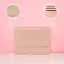 Billetera Para Mujer Letras en Relieve Rosa Miniso