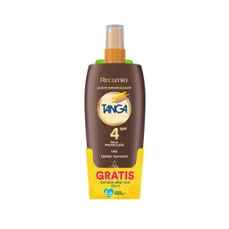 Tanga Kit Bronceador Aceite Spf4 + Gel Aloe