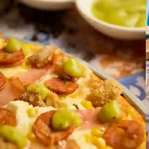 Pizza de 10 porciones