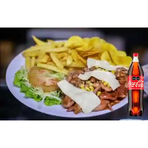 Combo Picada de Carnes + Coca Cola Original 1.5 L
