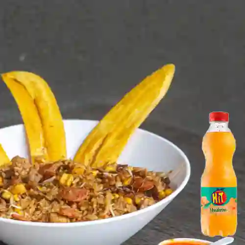 Combo Arroz Garrotero + Hit Mandarina 500 ml