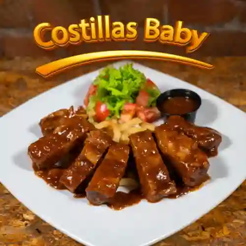 Combo Costillas Baby con Bebida