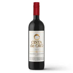 Cinta de Oro Vino Tinto Cabernet Sauvignon Botella 750 mL