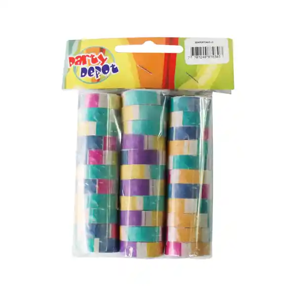 Party Depot Rollos de Serpentinas