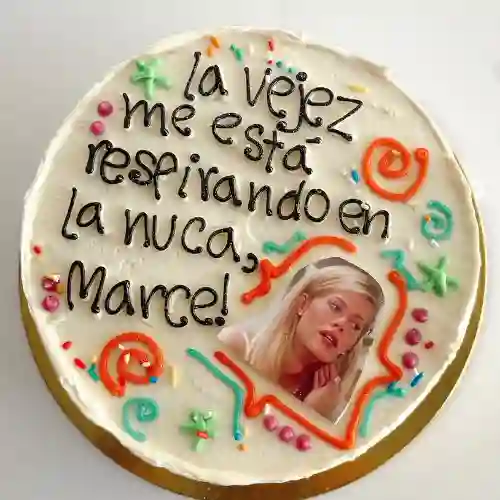 Mini Pastel -la Vejez Me Esta Respirando