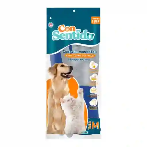 Con Sentido Guante Mascota Talla M