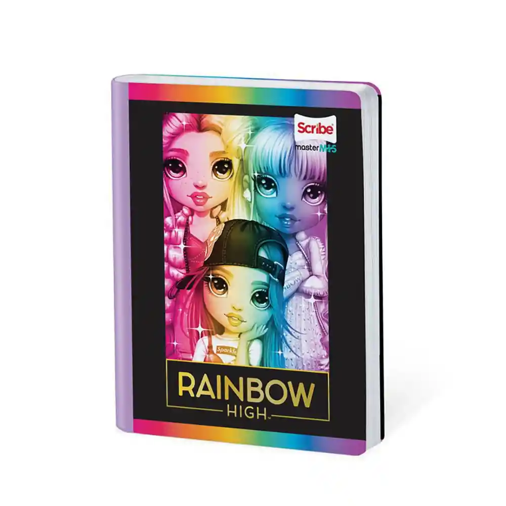 Scribe Cuaderno Cosido Medio Rayado 50 Hojas