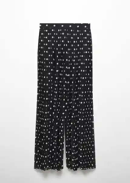 Pantalón Adela Negro Talla XS Mujer Mango