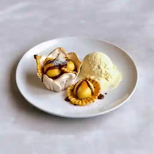 Raviolis De Crema De Avellana