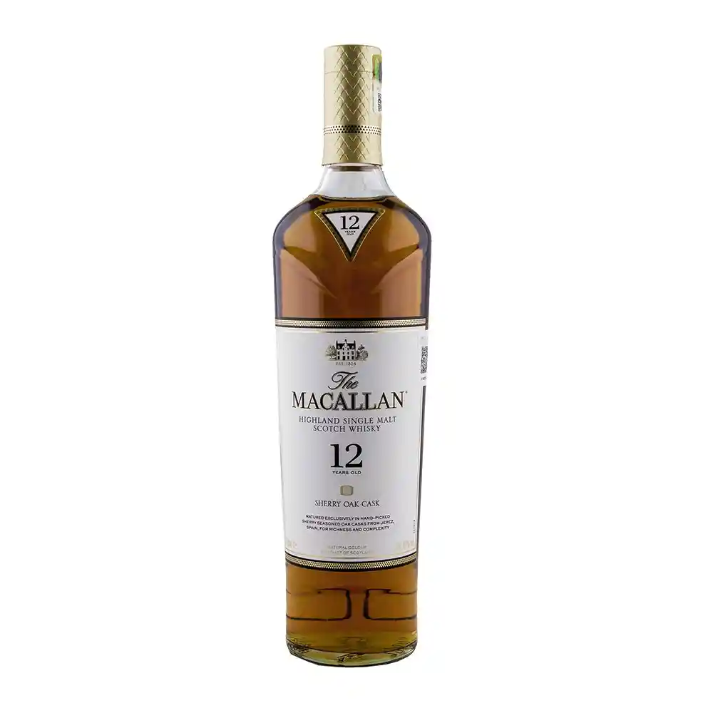 Macallan Whisky 12 Años Sherry Cask