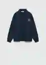 Sudadera Oceano Navy Talla 10 Niños Mango