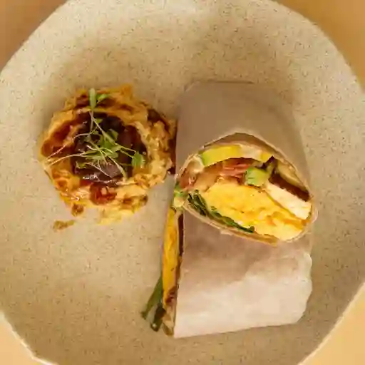Egg burrito