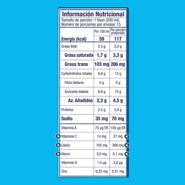 Leche en polvo EL RODEO x 375g