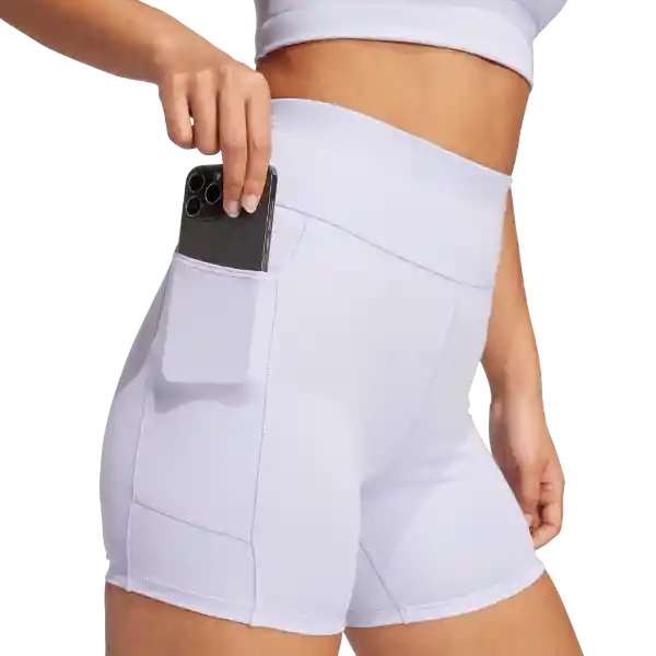 Adidas Licra Short Otr L Para Correr Mujer Morado Talla S5