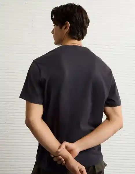 Camiseta Hombre Negro Talla Medium 4659094 American Eagle