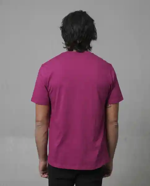 Camiseta Hombre Morado Talla S 109G002_MOR182527 Rifle