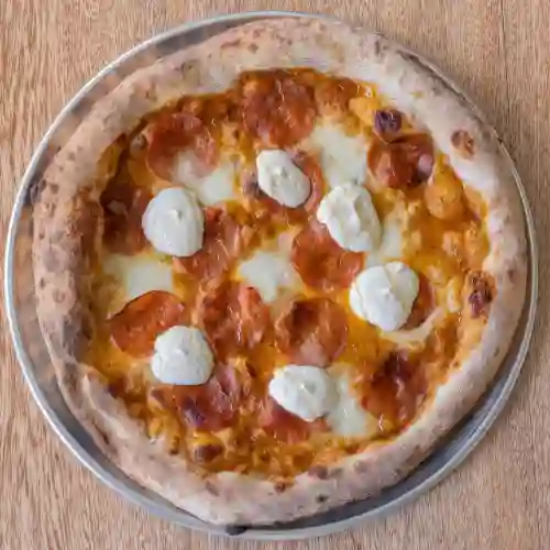 Pizza Pepperoni, Ricotta y Miel