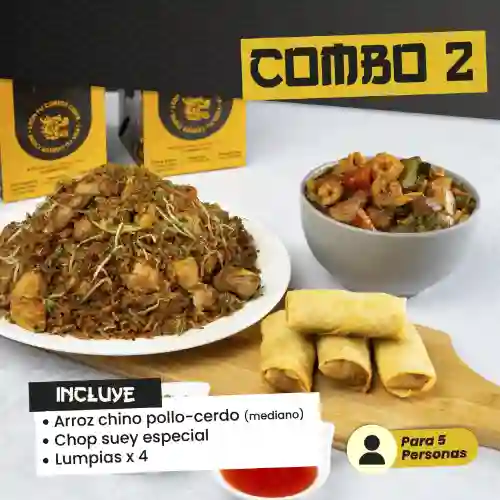 Combo Familiar 2 (4 a 5 Personas)