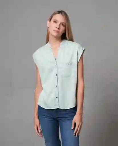 Camisa Mujer Verde S 210 G100_VER165112 Rifle