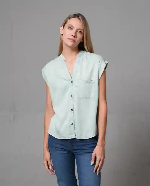 Camisa Mujer Verde S 210 G100_VER165112 Rifle