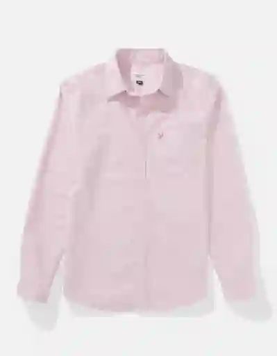 Camisa Hombre Rosa Talla: LARGE 2830615 American Eagle