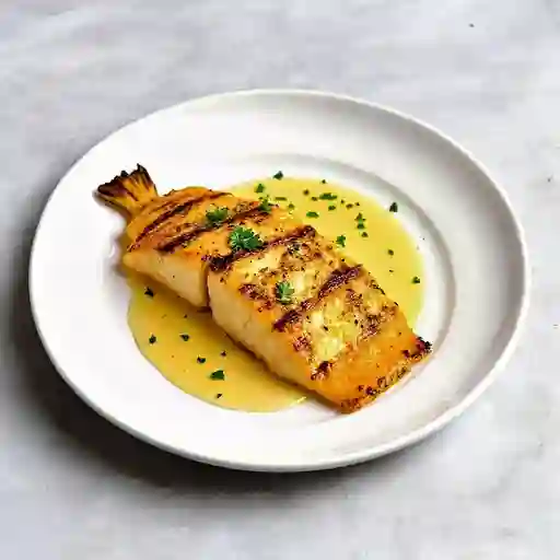 Medallones De Pescado En Mantequilla