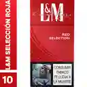 L&M Selección Roja x 10 Cigarrillos