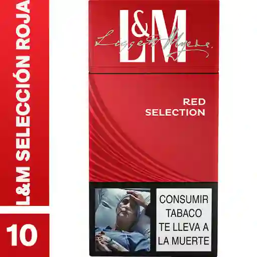 L&M Selección Roja x 10 Cigarrillos