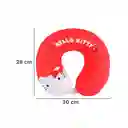 Almohada Viaje Para Cuello Hello Kitty Rojo Serie Sanrio Miniso