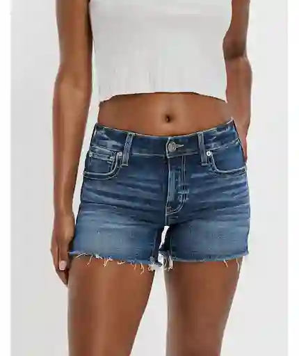 Short Mujer Azul Talla 6 400381712118 American Eagle