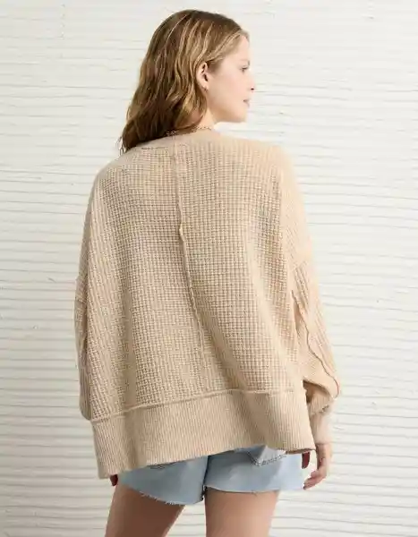 Buzos Mujer Beige Talla Small 2797864 American Eagle