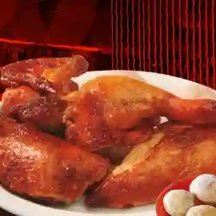 Medio pollo asado