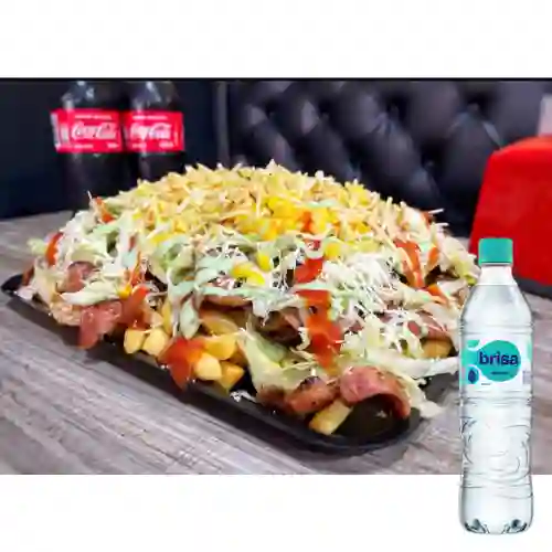 Combo Porkys Party + Brisa Sin Gas 600ML