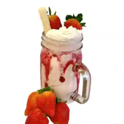Malteada de Fresa