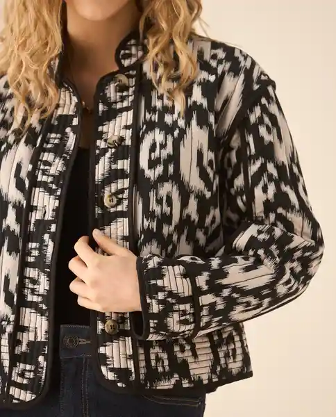 Chaqueta Negro Mantarraya Ultraoscuro Talla S 623G200 Esprit