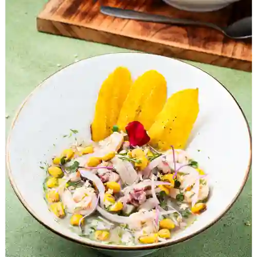 Promo Ceviche + Coctel de Camarón