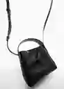 Bolso P Arles Negro Talla 99 Mujer Mango