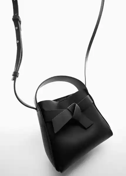 Bolso P Arles Negro Talla 99 Mujer Mango