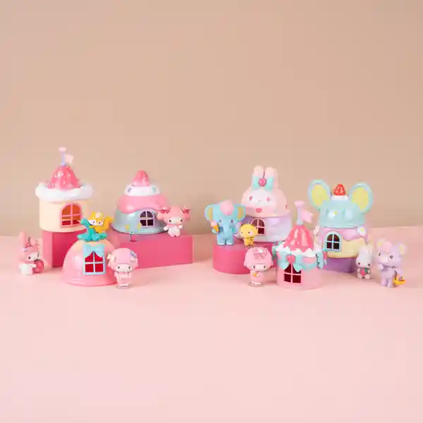 Caja Sorpresa Con Figura my Melody Piano Sanrio Miniso