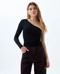 Camisa Mujer Negro Talla M 619f007 Americanino