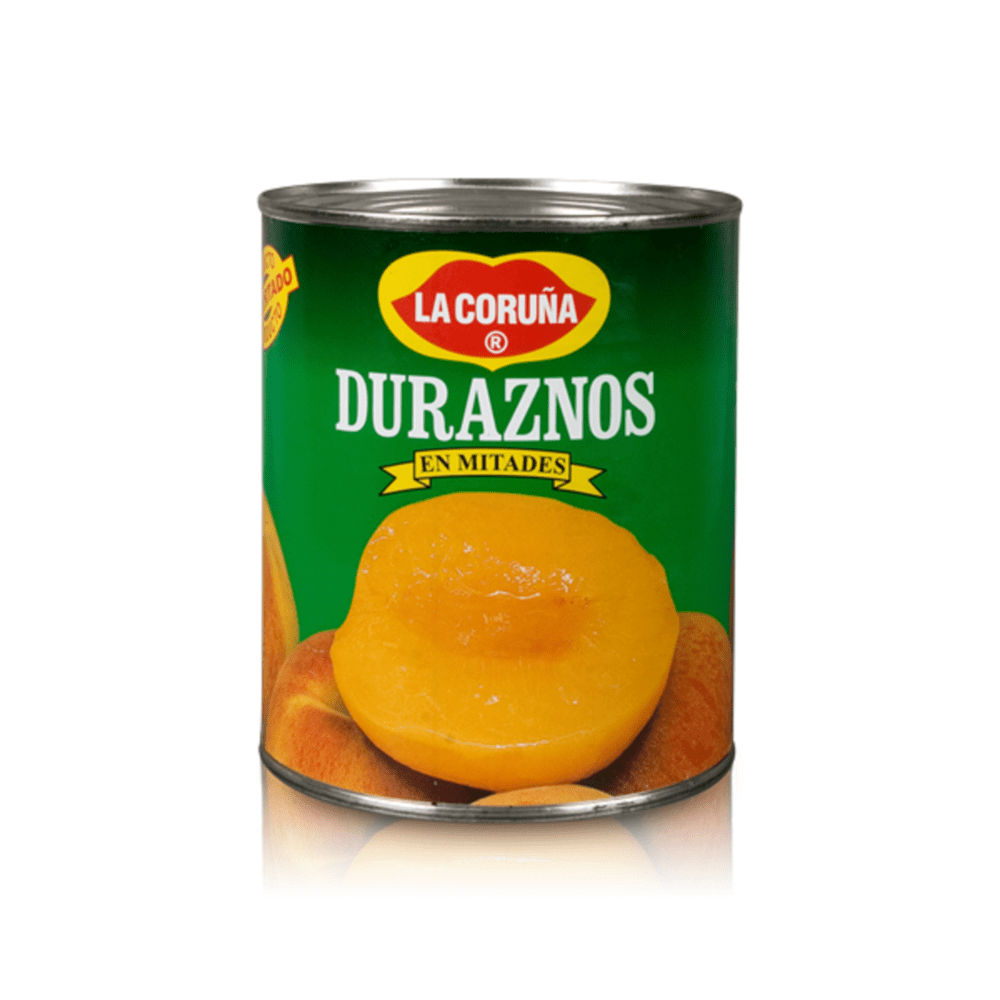 La Coruña Duraznos en Mitades 820 g