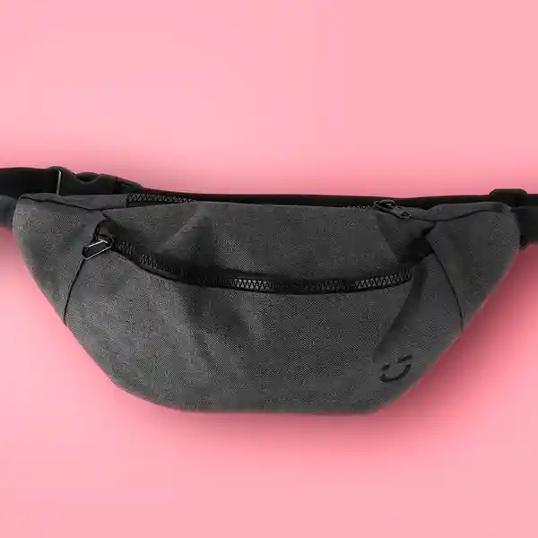 Cangurera Serie Casual Gris Miniso