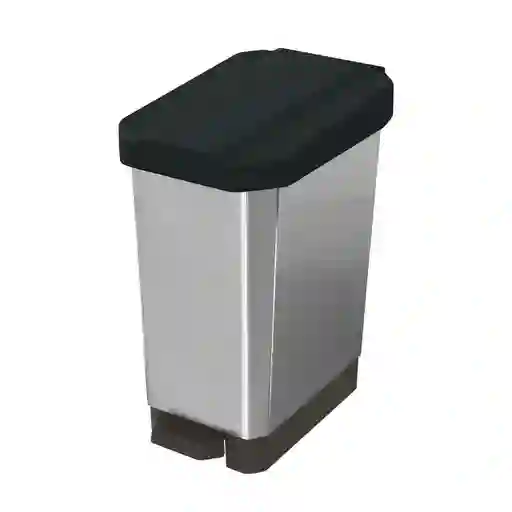 Estrabins Papelera Pedal Negro 44 L 4-1040574