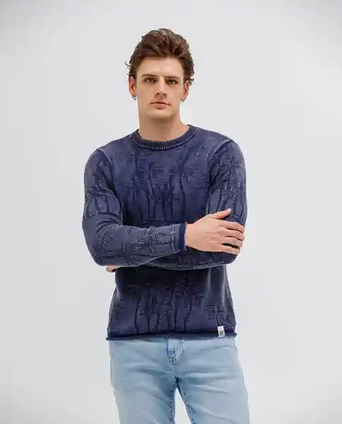 Buzo Para Hombre Azul Talla L Rifle181f000