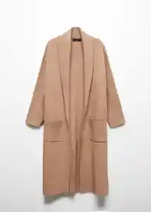 Abrigo Ringo Topo Talla XL Mujer Mango