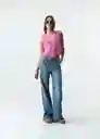 Tejido Mujer Rosa Dulce Medio Talla L 483G066 Naf Naf