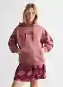 Sudadera Daily Niñas Rosa Talla 18 Mango