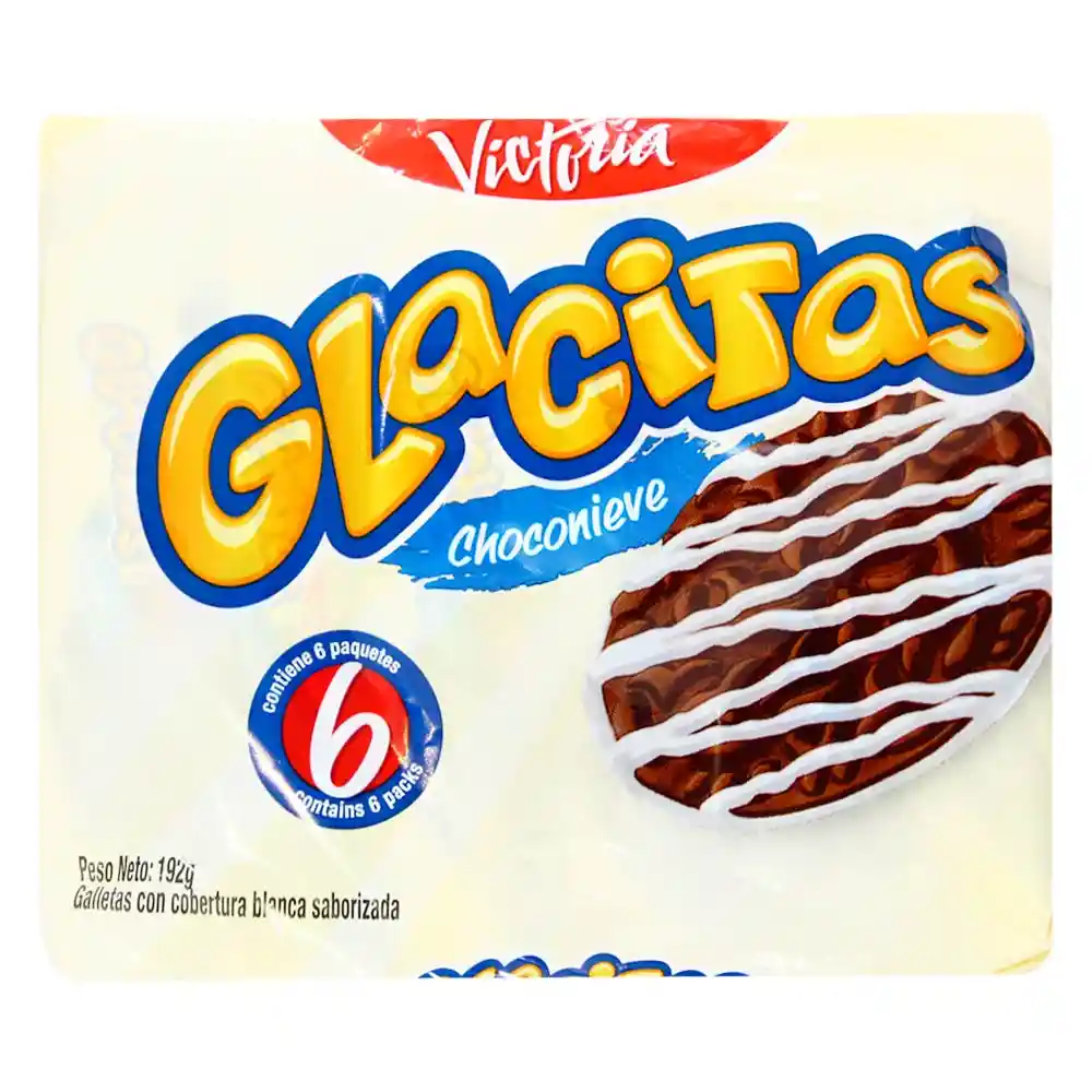 Glacitas Galletas Sabor a Chocolate