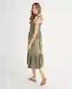 Vestido Verde Serenidad Claro Talla S 699F101 Esprit