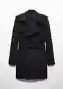 Abrigo Parka Tango Negro Talla XS Hombre Mango